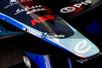 2024-11-05 - Branding ABB during the pre-season testing of the 2024-25 ABB FIA Formula E World Championship, on the Circuit del Jarama from November 5 to 8, 2024 in San Sebastián de los Reyes, Spain - 2025 FORMULA E PRE-SEASON TEST - FORMULA E - MOTORS