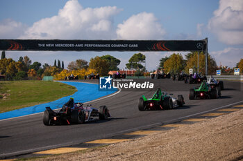 2024-11-07 - 21 DE VRIES Nyck (nld), Mahindra Racing, Mahindra M11 Electro, action during the pre-season testing of the 2024-25 ABB FIA Formula E World Championship, on the Circuit del Jarama from November 5 to 8, 2024 in San Sebastián de los Reyes, Spain - 2025 FORMULA E PRE-SEASON TEST - FORMULA E - MOTORS