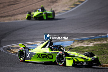 2024-11-07 - 33 TICKTUM Dan (gbr), Kiro Race Co, Porsche 99X Electric, action and 03 BECKMANN David (gbr), Kiro Race Co, Porsche 99X Electric, action during the pre-season testing of the 2024-25 ABB FIA Formula E World Championship, on the Circuit del Jarama from November 5 to 8, 2024 in San Sebastián de los Reyes, Spain - 2025 FORMULA E PRE-SEASON TEST - FORMULA E - MOTORS