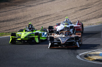 2024-11-07 - 08 BIRD Sam (gbr), NEOM McLaren Formula E Team, Nissan e-4ORCE 05, action and 03 BECKMANN David (gbr), Kiro Race Co, Porsche 99X Electric, action during the pre-season testing of the 2024-25 ABB FIA Formula E World Championship, on the Circuit del Jarama from November 5 to 8, 2024 in San Sebastián de los Reyes, Spain - 2025 FORMULA E PRE-SEASON TEST - FORMULA E - MOTORS