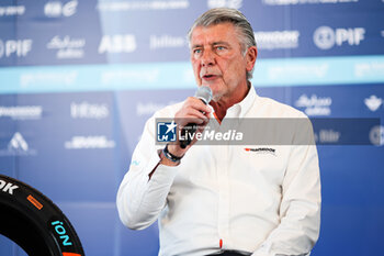 2024-11-07 - Hankook, tyre, tire press conference during the pre-season testing of the 2024-25 ABB FIA Formula E World Championship, on the Circuit del Jarama from November 5 to 8, 2024 in San Sebastián de los Reyes, Spain - 2025 FORMULA E PRE-SEASON TEST - FORMULA E - MOTORS