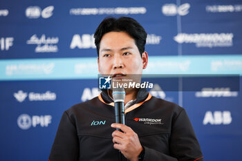 2024-11-07 - Hankook, tyre, tire press conference during the pre-season testing of the 2024-25 ABB FIA Formula E World Championship, on the Circuit del Jarama from November 5 to 8, 2024 in San Sebastián de los Reyes, Spain - 2025 FORMULA E PRE-SEASON TEST - FORMULA E - MOTORS