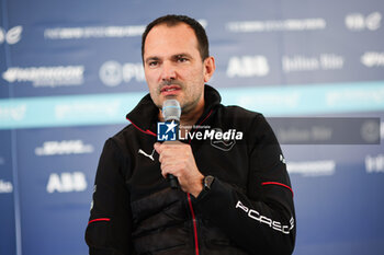 2024-11-07 - MODLINGER Florian, TAG Heuer Porsche Formula E Team, portrait press conference de presse, press conferenceduring the pre-season testing of the 2024-25 ABB FIA Formula E World Championship, on the Circuit del Jarama from November 5 to 8, 2024 in San Sebastián de los Reyes, Spain - 2025 FORMULA E PRE-SEASON TEST - FORMULA E - MOTORS