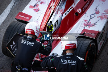 2024-11-07 - 17 NATO Norman (fra), Nissan Formula E Team, Nissan e-4ORCE 05, action, pit boost during the pre-season testing of the 2024-25 ABB FIA Formula E World Championship, on the Circuit del Jarama from November 5 to 8, 2024 in San Sebastián de los Reyes, Spain - 2025 FORMULA E PRE-SEASON TEST - FORMULA E - MOTORS