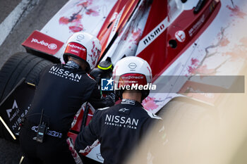 2024-11-07 - 17 NATO Norman (fra), Nissan Formula E Team, Nissan e-4ORCE 05, action, pit boost during the pre-season testing of the 2024-25 ABB FIA Formula E World Championship, on the Circuit del Jarama from November 5 to 8, 2024 in San Sebastián de los Reyes, Spain - 2025 FORMULA E PRE-SEASON TEST - FORMULA E - MOTORS