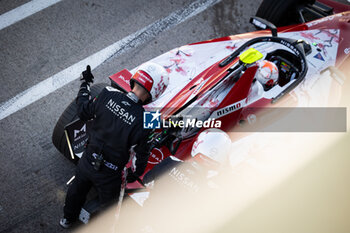 2024-11-07 - 17 NATO Norman (fra), Nissan Formula E Team, Nissan e-4ORCE 05, action, pit boost during the pre-season testing of the 2024-25 ABB FIA Formula E World Championship, on the Circuit del Jarama from November 5 to 8, 2024 in San Sebastián de los Reyes, Spain - 2025 FORMULA E PRE-SEASON TEST - FORMULA E - MOTORS