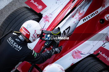 2024-11-07 - 17 NATO Norman (fra), Nissan Formula E Team, Nissan e-4ORCE 05, action, pit boost during the pre-season testing of the 2024-25 ABB FIA Formula E World Championship, on the Circuit del Jarama from November 5 to 8, 2024 in San Sebastián de los Reyes, Spain - 2025 FORMULA E PRE-SEASON TEST - FORMULA E - MOTORS