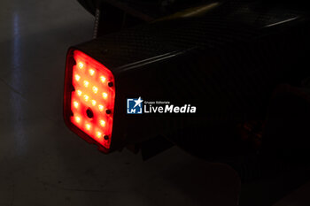 2024-11-07 - Tail lights during the pre-season testing of the 2024-25 ABB FIA Formula E World Championship, on the Circuit del Jarama from November 5 to 8, 2024 in San Sebastián de los Reyes, Spain - 2025 FORMULA E PRE-SEASON TEST - FORMULA E - MOTORS