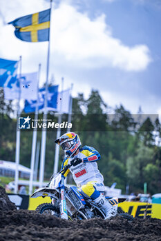 2024-08-11 - Motocross World Championship-Round 14-MXGP of Uddevalla (SWE)-11 Agosto 2024-MGP Class-Mattia Guadagnini-Team Husqvarna Factory - MXGP OF SWEDEN - MOTOCROSS - MOTORS