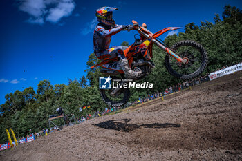 2024-08-11 - Motocross World Championship-Round 14-MXGP of Uddevalla (SWE)-11 Agosto 2024-MXGP Class-Jeffrey Herlings-Team KTM Factory - MXGP OF SWEDEN - MOTOCROSS - MOTORS