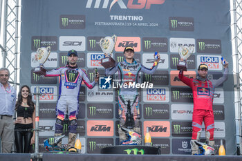 2024-04-13 - Motocross World Championship-Round 4-MXGP of Trentino-Pietramurata(TN)-14 Aprile 2024-MX2 Class-Podium - MXGP OF TRENTINO - MOTOCROSS - MOTORS