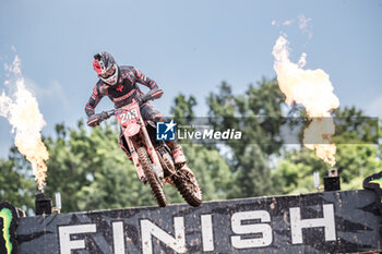 2024-06-16 - Motocross World Championship-Round 10- MXGP Italy-16 Giugno 2024-MXGP Class-Tim Gajser-Team HRC - MXGP OF ITALY - MOTOCROSS - MOTORS