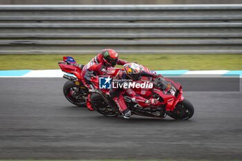 2024-10-05 - Sprint Race for Motul Grand Prix of Japan of MotoGP at Motegi Circuit. October 05, 2024 In picture: Pedro Acosta Carrera al sprint del Gran Premio Motul de MotoGP de Japon en el circuito de Motegi. 5 de Octubre de 2024 POOL/ MotoGP.com / Cordon Press Images will be for editorial use only. Mandatory credit: ?MotoGP.com Cordon Press Cordon Press - SPRINT RACE MOTOGP JAPAN GRAND PRIX - MOTOGP - MOTORS