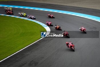 2024-10-05 - Sprint Race for Motul Grand Prix of Japan of MotoGP at Motegi Circuit. October 05, 2024 In picture: sprint race Carrera al sprint del Gran Premio Motul de MotoGP de Japon en el circuito de Motegi. 5 de Octubre de 2024 POOL/ MotoGP.com / Cordon Press Images will be for editorial use only. Mandatory credit: ?MotoGP.com Cordon Press Cordon Press - SPRINT RACE MOTOGP JAPAN GRAND PRIX - MOTOGP - MOTORS