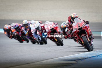 2024-10-06 - Races of Motul Grand Prix of Japan of MotoGP at Motegi Circuit. October 06, 2024 In picture: Francesco Bagnaia Carreras del Gran Premio Motul de MotoGP de Japon en el circuito de Motegi. 6 de Octubre de 2024 POOL/ MotoGP.com / Cordon Press Images will be for editorial use only. Mandatory credit: ?MotoGP.com Cordon Press Cordon Press - RACES MOTOGP JAPAN GRAND PRIX - MOTOGP - MOTORS