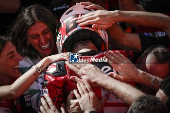 2024-10-06 - Races of Motul Grand Prix of Japan of MotoGP at Motegi Circuit. October 06, 2024 In picture: Francesco Bagnaia Carreras del Gran Premio Motul de MotoGP de Japon en el circuito de Motegi. 6 de Octubre de 2024 POOL/ MotoGP.com / Cordon Press Images will be for editorial use only. Mandatory credit: ?MotoGP.com Cordon Press Cordon Press - RACES MOTOGP JAPAN GRAND PRIX - MOTOGP - MOTORS