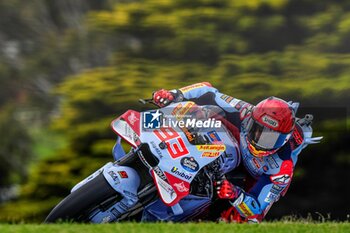 2024-10-18 - Free practice before Qatar Airways Australian Grand Prix of MotoGP at Phillip Island Circuit. Australia October 18, 2024 In picture: Marc Marquez Entrenamientos libres previos al Gran Premio Qatar Airways de MotoGP de Australia en el circuito de Phillip Island. 18 de Octubre de 2024 POOL/ MotoGP.com / Cordon Press Images will be for editorial use only. Mandatory credit: ?MotoGP.com Cordon Press Cordon Press - FREE PRACTICE MOTOGP AUSTRALIAN GRAND PRIX - MOTOGP - MOTORS