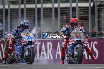 2024-10-18 - Free practice before Qatar Airways Australian Grand Prix of MotoGP at Phillip Island Circuit. Australia October 18, 2024 In picture: Marc Marquez and Alex Marquez Entrenamientos libres previos al Gran Premio Qatar Airways de MotoGP de Australia en el circuito de Phillip Island. 18 de Octubre de 2024 POOL/ MotoGP.com / Cordon Press Images will be for editorial use only. Mandatory credit: ?MotoGP.com Cordon Press Cordon Press - FREE PRACTICE MOTOGP AUSTRALIAN GRAND PRIX - MOTOGP - MOTORS