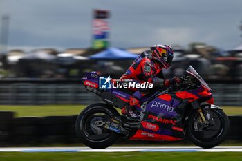 2024-10-18 - Free practice before Qatar Airways Australian Grand Prix of MotoGP at Phillip Island Circuit. Australia October 18, 2024 In picture: Jorge Martin Entrenamientos libres previos al Gran Premio Qatar Airways de MotoGP de Australia en el circuito de Phillip Island. 18 de Octubre de 2024 POOL/ MotoGP.com / Cordon Press Images will be for editorial use only. Mandatory credit: ?MotoGP.com Cordon Press Cordon Press - FREE PRACTICE MOTOGP AUSTRALIAN GRAND PRIX - MOTOGP - MOTORS