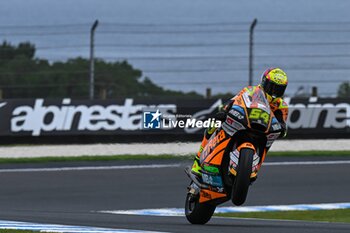 2024-10-19 - Qualifying Qatar Airways Australian Grand Prix of MotoGP at Phillip Island Circuit. Australia October 19, 2024 In picture: Moto2 Fermin Aldeguer Clasificacion del Gran Premio Qatar Airways de MotoGP de Australia en el circuito de Phillip Island. 19 de Octubre de 2024 POOL/ MotoGP.com / Cordon Press Images will be for editorial use only. Mandatory credit: ?MotoGP.com Cordon Press Cordon Press - QUALIFYING MOTOGP AUSTRALIAN GRAND PRIX - MOTOGP - MOTORS