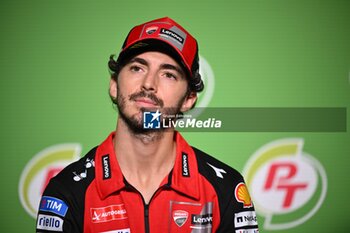 24/10/2024 - Press conference before PT Thailand Grand Prix of MotoGP at Chang International Circuit. October 24, 2024 In picture: Francesco Bagnaia Rueda de prensa previa al Gran Premio de MotoGP de Thailandia en el Circuito Internacional de Chang. 24 de Octubre de 2024 POOL/ MotoGP.com / Cordon Press Images will be for editorial use only. Mandatory credit: ?MotoGP.com Cordon Press Cordon Press Cordon Press - PRESS CONFERENCE MOTOGP THAILAND GRAND PRIX - MOTOGP - MOTORI