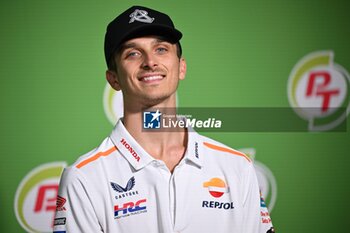 24/10/2024 - Press conference before PT Thailand Grand Prix of MotoGP at Chang International Circuit. October 24, 2024 In picture: Luca Marini Rueda de prensa previa al Gran Premio de MotoGP de Thailandia en el Circuito Internacional de Chang. 24 de Octubre de 2024 POOL/ MotoGP.com / Cordon Press Images will be for editorial use only. Mandatory credit: ?MotoGP.com Cordon Press Cordon Press Cordon Press - PRESS CONFERENCE MOTOGP THAILAND GRAND PRIX - MOTOGP - MOTORI