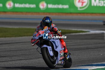 25/10/2024 - Free practice before PT Thailand Grand Prix of MotoGP at Chang International Circuit. October 25, 2024 In picture: Marc Marquez Entrenamientos libres previos al Gran Premio de MotoGP de Thailandia en el Circuito Internacional de Chang. 25 de Octubre de 2024 POOL/ MotoGP.com / Cordon Press Images will be for editorial use only. Mandatory credit: ?MotoGP.com Cordon Press Cordon Press Cordon Press - FREE PRACTICE MOTOGP THAILAND GRAND PRIX - MOTOGP - MOTORI