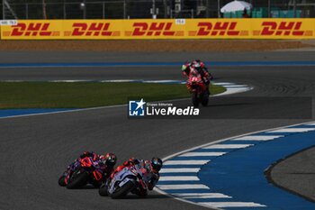 25/10/2024 - Free practice before PT Thailand Grand Prix of MotoGP at Chang International Circuit. October 25, 2024 In picture: Marc Marquez , Jorge Martin and Enea Bastianini Entrenamientos libres previos al Gran Premio de MotoGP de Thailandia en el Circuito Internacional de Chang. 25 de Octubre de 2024 POOL/ MotoGP.com / Cordon Press Images will be for editorial use only. Mandatory credit: ?MotoGP.com Cordon Press Cordon Press Cordon Press - FREE PRACTICE MOTOGP THAILAND GRAND PRIX - MOTOGP - MOTORI