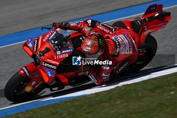 25/10/2024 - Free practice before PT Thailand Grand Prix of MotoGP at Chang International Circuit. October 25, 2024 In picture: Francesco Bagnaia Entrenamientos libres previos al Gran Premio de MotoGP de Thailandia en el Circuito Internacional de Chang. 25 de Octubre de 2024 POOL/ MotoGP.com / Cordon Press Images will be for editorial use only. Mandatory credit: ?MotoGP.com Cordon Press Cordon Press Cordon Press - FREE PRACTICE MOTOGP THAILAND GRAND PRIX - MOTOGP - MOTORI