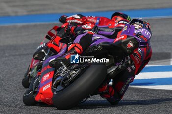 26/10/2024 - Sprint Race for PT Thailand Grand Prix of MotoGP at Chang International Circuit. October 26, 2024 In picture: Jorge Martin , Francesco Bagnaia and Enea Bastianini Carrera al Sprint del Gran Premio de MotoGP de Thailandia en el Circuito Internacional de Chang. 26 de Octubre de 2024 POOL/ MotoGP.com / Cordon Press Images will be for editorial use only. Mandatory credit: ?MotoGP.com Cordon Press Cordon Press Cordon Press - SPRINT RACE MOTOGP THAILAND GRAND PRIX - MOTOGP - MOTORI