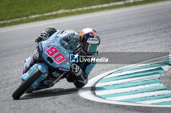 2024-11-01 - Free practice for Petronas Grand Prix of Malaysia of MotoGP at Sepang Circuit. November 01 2024 In picture: Moto3? David Alonso Entrenamientos libres del Gran Premio de MotoGP de Malasia en el Circuito Internacional de Sepang. 01 de Noviembre de 2024 POOL/ MotoGP.com / Cordon Press Images will be for editorial use only. Mandatory credit: ?MotoGP.com Cordon Press - FREE PRACTICE MOTOGP GRAND PRIX OF MALAYSIA - MOTOGP - MOTORS