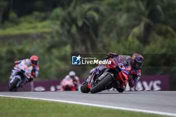 2024-11-02 - Sprint Race of Petronas Grand Prix of Malaysia of MotoGP at Sepang Circuit. November 02 2024 In picture: Jorge Martin Carrera al Sprint del Gran Premio de MotoGP de Malasia en el Circuito Internacional de Sepang. 02 de Noviembre de 2024 POOL/ MotoGP.com / Cordon Press Images will be for editorial use only. Mandatory credit: ?MotoGP.com Cordon Press - SPRINT RACE MOTOGP GRAND PRIX OF MALAYSIA - MOTOGP - MOTORS