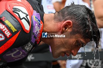 2024-11-02 - Sprint Race of Petronas Grand Prix of Malaysia of MotoGP at Sepang Circuit. November 02 2024 In picture: Jorge Martin Carrera al Sprint del Gran Premio de MotoGP de Malasia en el Circuito Internacional de Sepang. 02 de Noviembre de 2024 POOL/ MotoGP.com / Cordon Press Images will be for editorial use only. Mandatory credit: ?MotoGP.com Cordon Press - SPRINT RACE MOTOGP GRAND PRIX OF MALAYSIA - MOTOGP - MOTORS