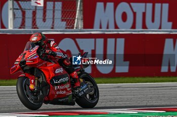 2024-11-15 - Free practice before Motul Solidarity Grand Prix of Barcelona of MotoGP at Barcelona-Catalunya Circuit. November 15 2024. In picture: Francesco Bagnaia Entrenamientos libres previos al Gran Premio Solidario Motul de MotoGP de Barcelona en el Circuito de Barcelona-Catalunya. 15 de Noviembre de 2024 POOL/ MotoGP.com / Cordon Press Images will be for editorial use only. Mandatory credit: ?MotoGP.com Cordon Press - FREE PRACTICE MOTOGP SOLIDARITY GRAND PRIX OF BARCELONA - MOTOGP - MOTORS