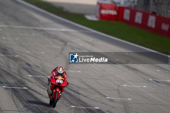 2024-11-15 - Free practice before Motul Solidarity Grand Prix of Barcelona of MotoGP at Barcelona-Catalunya Circuit. November 15 2024. In picture: Daniel Holgado Entrenamientos libres previos al Gran Premio Solidario Motul de MotoGP de Barcelona en el Circuito de Barcelona-Catalunya. 15 de Noviembre de 2024 POOL/ MotoGP.com / Cordon Press Images will be for editorial use only. Mandatory credit: ?MotoGP.com Cordon Press - FREE PRACTICE MOTOGP SOLIDARITY GRAND PRIX OF BARCELONA - MOTOGP - MOTORS