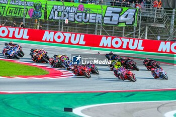 16/11/2024 - Cordon Press - SPRINT RACE MOTOGP SOLIDARITY GRAND PRIX OF BARCELONA - MOTOGP - MOTORI