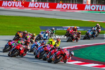 16/11/2024 - Cordon Press - SPRINT RACE MOTOGP SOLIDARITY GRAND PRIX OF BARCELONA - MOTOGP - MOTORI