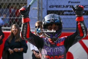 16/11/2024 - Sprint Race of Motul Solidarity Grand Prix of Barcelona of MotoGP at Barcelona-Catalunya Circuit. November 16 2024. In picture: Jorge Martin Carrera al Sprint del Gran Premio Solidario Motul de MotoGP de Barcelona en el Circuito de Barcelona-Catalunya. 16 de Noviembre de 2024 POOL/ MotoGP.com / Cordon Press Images will be for editorial use only. Mandatory credit: ?MotoGP.com Cordon Press - SPRINT RACE MOTOGP SOLIDARITY GRAND PRIX OF BARCELONA - MOTOGP - MOTORI