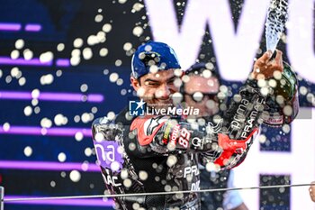 17/11/2024 - Races of Motul Solidarity Grand Prix of Barcelona of MotoGP at Barcelona-Catalunya Circuit. November 17 2024. In picture: Jorge Martin Carreras del Gran Premio Solidario Motul de MotoGP de Barcelona en el Circuito de Barcelona-Catalunya. 17 de Noviembre de 2024 POOL/ MotoGP.com / Cordon Press Images will be for editorial use only. Mandatory credit: ?MotoGP.com Cordon Press - RACES MOTOGP SOLIDARITY GRAND PRIX OF BARCELONA - MOTOGP - MOTORI