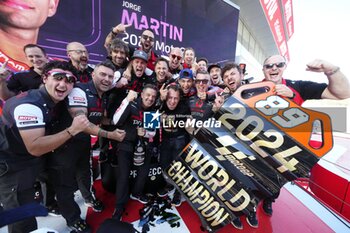 17/11/2024 - Races of Motul Solidarity Grand Prix of Barcelona of MotoGP at Barcelona-Catalunya Circuit. November 17 2024. In picture: Jorge Martin Carreras del Gran Premio Solidario Motul de MotoGP de Barcelona en el Circuito de Barcelona-Catalunya. 17 de Noviembre de 2024 POOL/ MotoGP.com / Cordon Press Images will be for editorial use only. Mandatory credit: ?MotoGP.com Cordon Press - RACES MOTOGP SOLIDARITY GRAND PRIX OF BARCELONA - MOTOGP - MOTORI