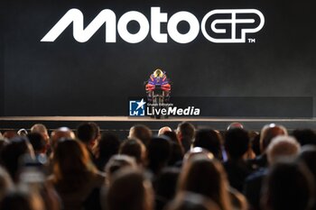 17/11/2024 - The 2024 MotoGP? Awards took place on Sunday night in Barcelona as we witnessed this season?s Champions collect their medals at the Museu Nacional d'Art de Catalunya, Barcelona, Spain 17 November 2024. In picture: Jorge Martin Byke El domingo por la noche se celebraron los premios MotoGP? 2024 en Barcelona, ??donde pudimos ver a los campeones de esta temporada recoger sus medallas en el Museu Nacional d'Art de Catalunya, Barcelona, ??Espa?a, 17 de noviembre de 2024 POOL/ MotoGP.com / Cordon Press Images will be for editorial use only. Mandatory credit: ?MotoGP.com Cordon Press *** Local Caption *** MotoGP? Awards Champions collect their medals - MOTOGP AWARDS CHAMPIONS COLLECT THEIR MEDALS - MOTOGP - MOTORI