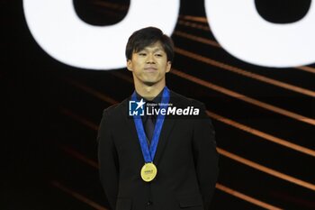 17/11/2024 - The 2024 MotoGP? Awards took place on Sunday night in Barcelona as we witnessed this season?s Champions collect their medals at the Museu Nacional d'Art de Catalunya, Barcelona, Spain 17 November 2024. In picture: Ai Ogura El domingo por la noche se celebraron los premios MotoGP? 2024 en Barcelona, ??donde pudimos ver a los campeones de esta temporada recoger sus medallas en el Museu Nacional d'Art de Catalunya, Barcelona, ??Espa?a, 17 de noviembre de 2024 POOL/ MotoGP.com / Cordon Press Images will be for editorial use only. Mandatory credit: ?MotoGP.com Cordon Press *** Local Caption *** MotoGP? Awards Champions collect their medals - MOTOGP AWARDS CHAMPIONS COLLECT THEIR MEDALS - MOTOGP - MOTORI