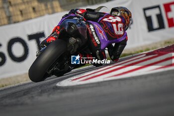 19/11/2024 - First MotoGP test at Barcelona-Catalunya Circuit. November 19 2024. In picture: Jorge Martin made his Aprilia debut Primeros tests de MotoGP en el Circuito de Barcelona-Catalunya. 19 de Noviembre de 2024 POOL/ MotoGP.com / Cordon Press Images will be for editorial use only. Mandatory credit: ?MotoGP.com Cordon Press - MOTOGP TEST AT BARCELONA-CATALUNYA CIRCUIT - MOTOGP - MOTORI