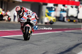 19/11/2024 - First MotoGP test at Barcelona-Catalunya Circuit. November 19 2024. In picture: Francesco Bagnaia pipped new Ducati Lenovo Primeros tests de MotoGP en el Circuito de Barcelona-Catalunya. 19 de Noviembre de 2024 POOL/ MotoGP.com / Cordon Press Images will be for editorial use only. Mandatory credit: ?MotoGP.com Cordon Press - MOTOGP TEST AT BARCELONA-CATALUNYA CIRCUIT - MOTOGP - MOTORI