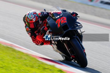 19/11/2024 - First MotoGP test at Barcelona-Catalunya Circuit. November 19 2024. In picture: Marco Bezzecchi Primeros tests de MotoGP en el Circuito de Barcelona-Catalunya. 19 de Noviembre de 2024 POOL/ MotoGP.com / Cordon Press Images will be for editorial use only. Mandatory credit: ?MotoGP.com Cordon Press - MOTOGP TEST AT BARCELONA-CATALUNYA CIRCUIT - MOTOGP - MOTORI