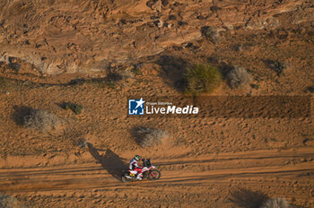 2024-01-06 - 46 BRANCH Ross (bwa), Hero Motorsports Team Rally, Hero, Motul, Moto, FIM W2RC, action during the Stage 1 of the Dakar 2024 on January 6, 2024 between Al-Ula and Al Henakiyah, Saudi Arabia - DAKAR 2024 - STAGE 1 - RALLY - MOTORS
