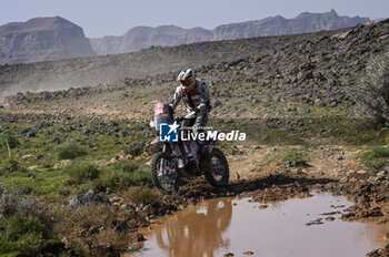 2024-01-06 - 104 GERBER Jeremie (fra), TLDRacing, KTM, Moto, Originals by Motul, action during the Stage 1 of the Dakar 2024 on January 6, 2024 between Al-Ula and Al Henakiyah, Saudi Arabia - DAKAR 2024 - STAGE 1 - RALLY - MOTORS