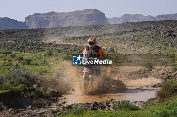 2024-01-06 - 67 MEDINA SALAZAR John William (chl), Xraids Experience, KTM, Moto, action during the Stage 1 of the Dakar 2024 on January 6, 2024 between Al-Ula and Al Henakiyah, Saudi Arabia - DAKAR 2024 - STAGE 1 - RALLY - MOTORS