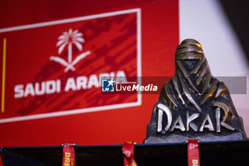 2024-01-06 - Dakar Trophy during the Stage 1 of the Dakar 2024 on January 6, 2024 between Al-Ula and Al Henakiyah, Saudi Arabia - DAKAR 2024 - STAGE 1 - RALLY - MOTORS