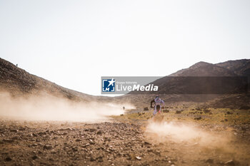 2024-01-08 - 75 MIN Zhang (chn), Wu Pu Da Hai Dao Rally Team, KTM, Moto, action during the Stage 3 of the Dakar 2024 on January 8, 2024 between Al Duwadimi and Al Salamiya, Saudi Arabia - DAKAR 2024 - STAGE 3 - RALLY - MOTORS
